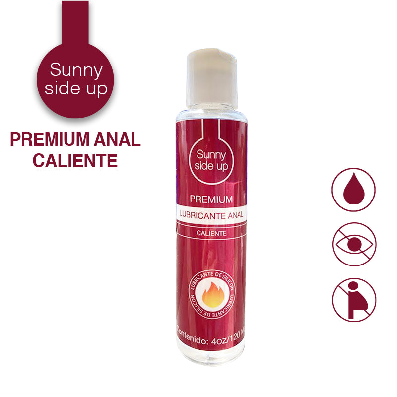 Lubricante Sunny Side Up Premium Caliente Anal 4oz - Cake Sex Shop