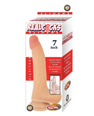 Dildo Realcocks Sliders 7" Flesh - Cake Sex Shop