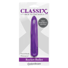 Vibrador Classix Rocket Bullet Purple Cake Sex Shop México