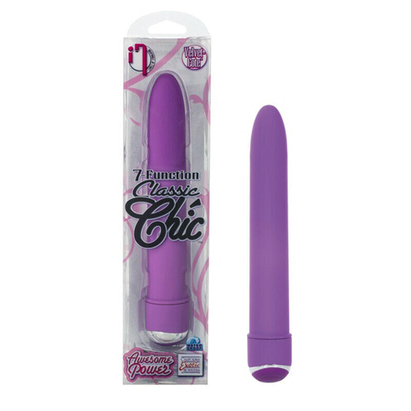 Vibrador 7 Function Classic Chic Standard - Purple - Cake Sex Shop