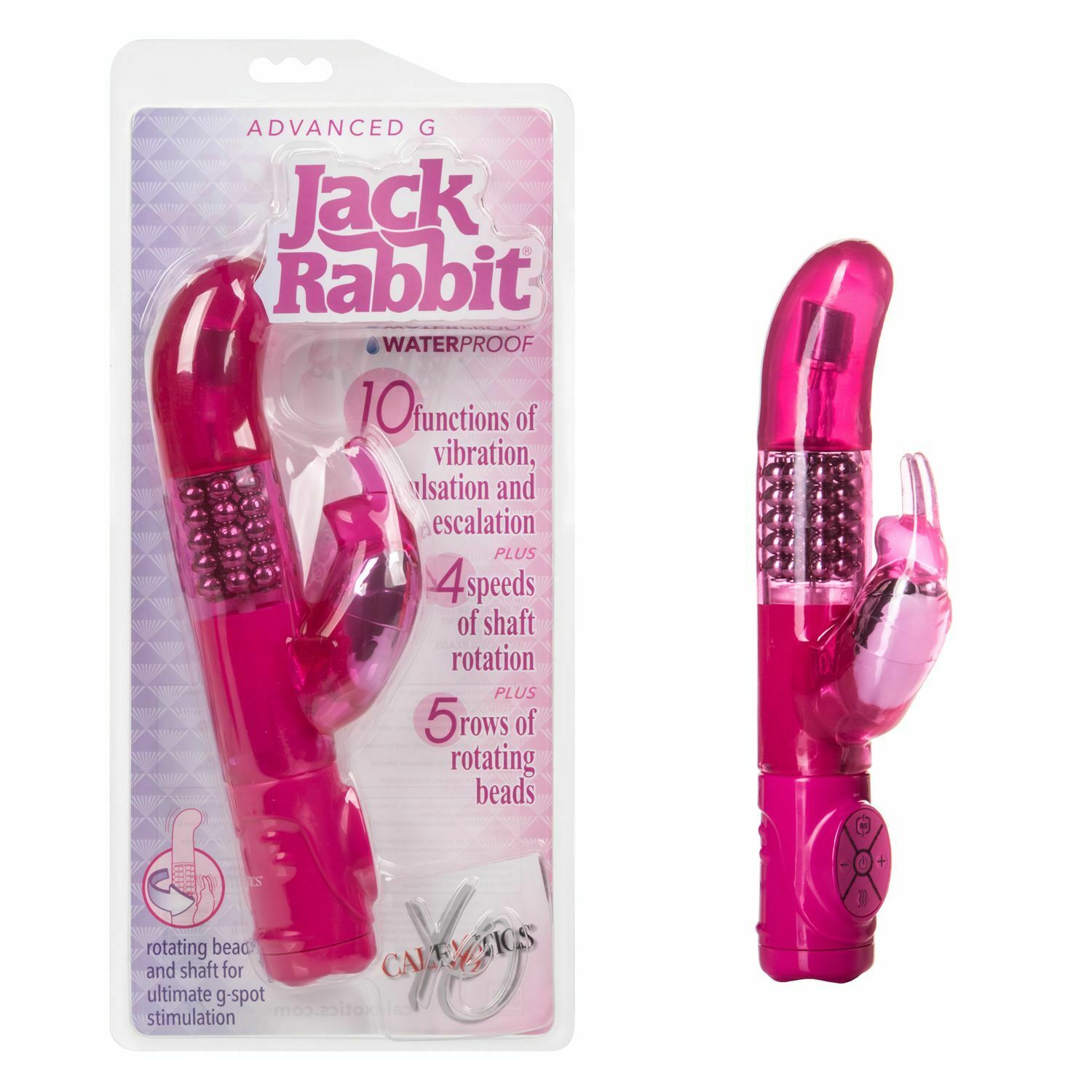 Vibrador Advanced G Jack Rabbit - Pink