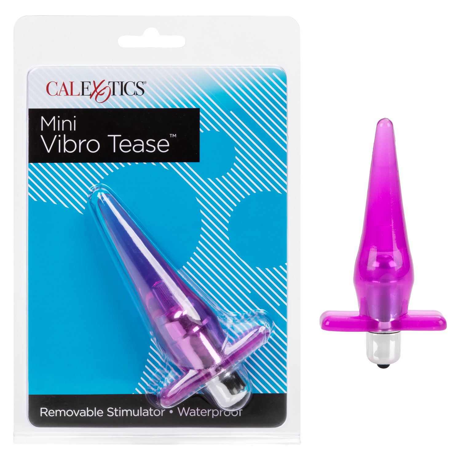 Plug Anal Mini Vibro Tease - Pink Calexotics Juguetes Anales Juguete Sexuales Sex Shop Tienda para Adultos