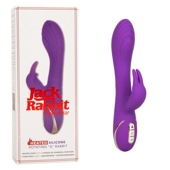 Vibrador Jack Rabbit Signature Heated Silicone Rotating G - Cake Sex Shop
