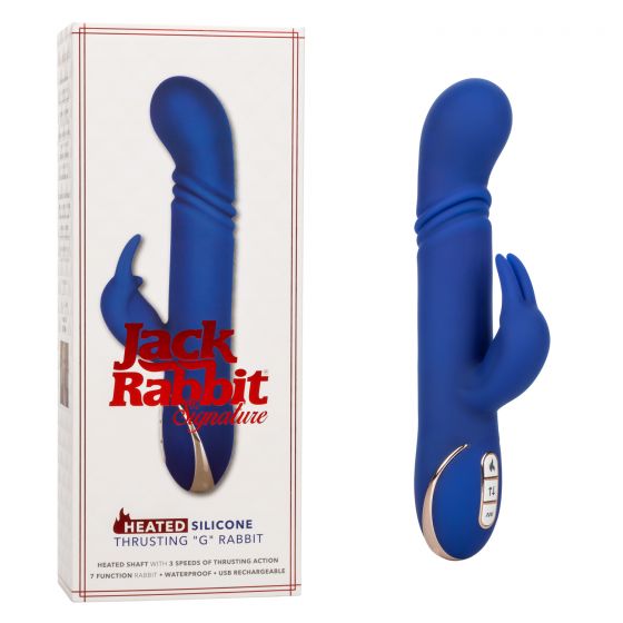 Vibrador Jack Rabbit Signature Heat Silicone Thrusting G - Cake Sex Shop