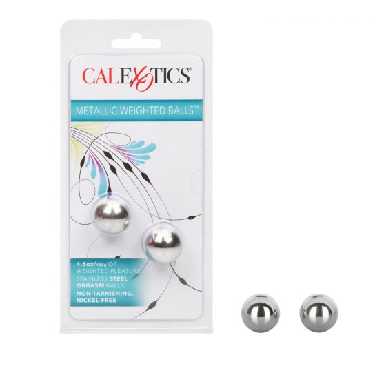 Kegel Metallic Weighted Orgasm Balls - Cake Sex Shop
