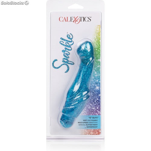 Vibrador Sparkle "G" Glitz - Blue - Cake Sex Shop