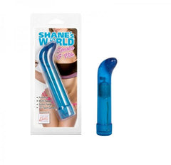 Vibrador Shanes World Sparkle G Vibe - Blue - Cake Sex Shop