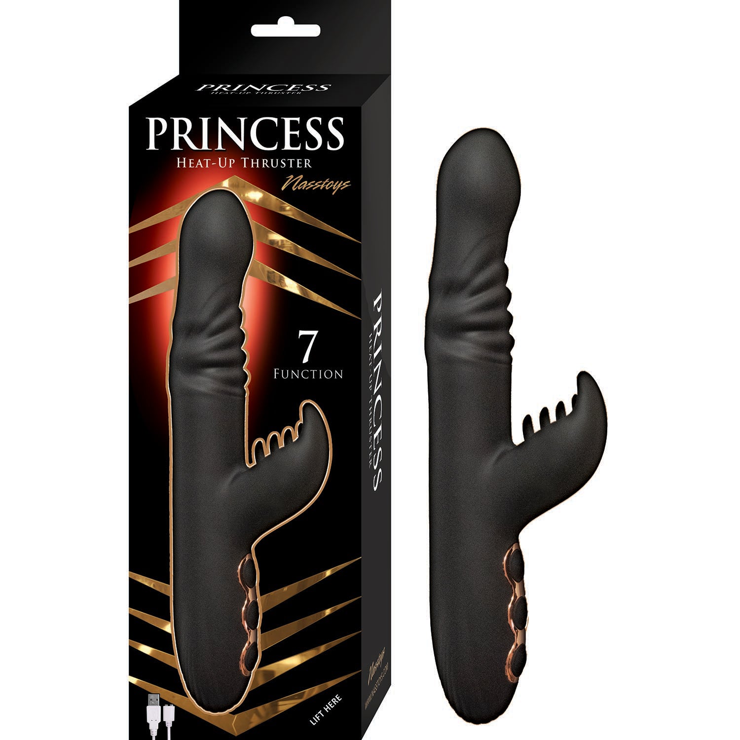 Vibrador Princess Heat-up Thruster - Cake Sex Shop